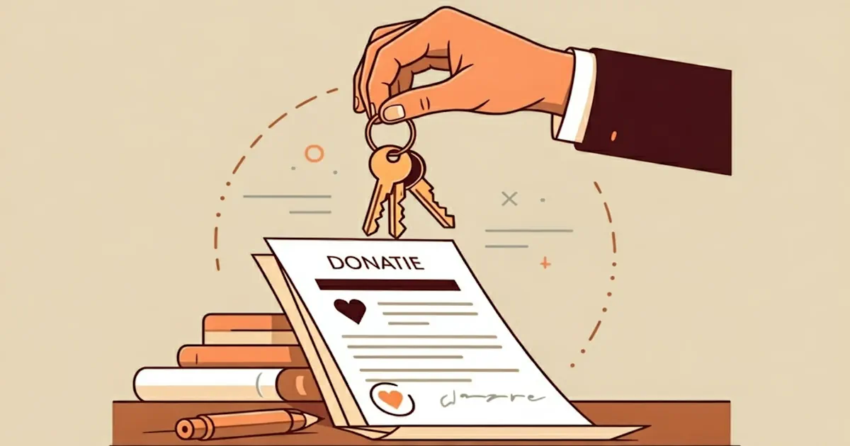 Donație apartament