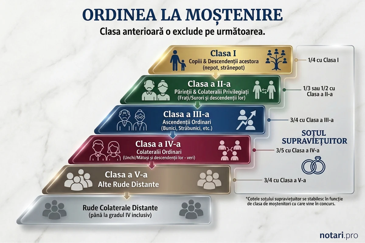 Clasele de moștenitori