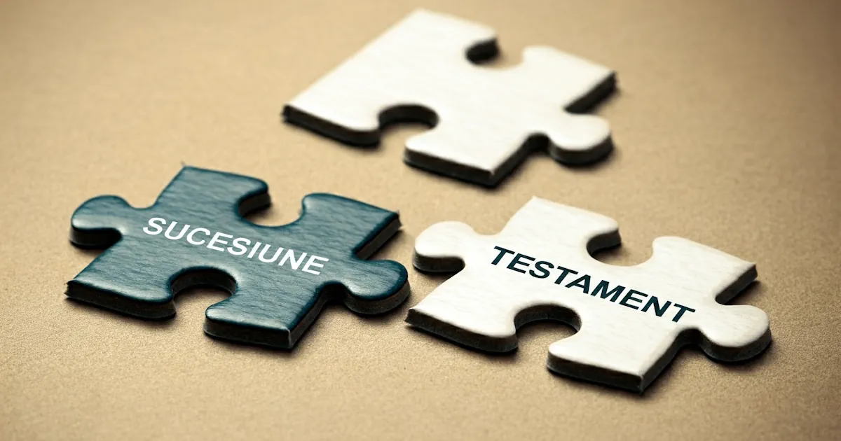 Două piese de puzzle: Succesiune și Testament